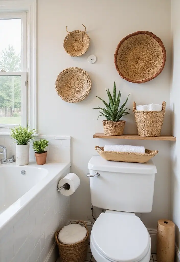 25 Bohemian Bathroom Decor Ideas That Wow Guests - 11. Boho Bathroom Accessories
