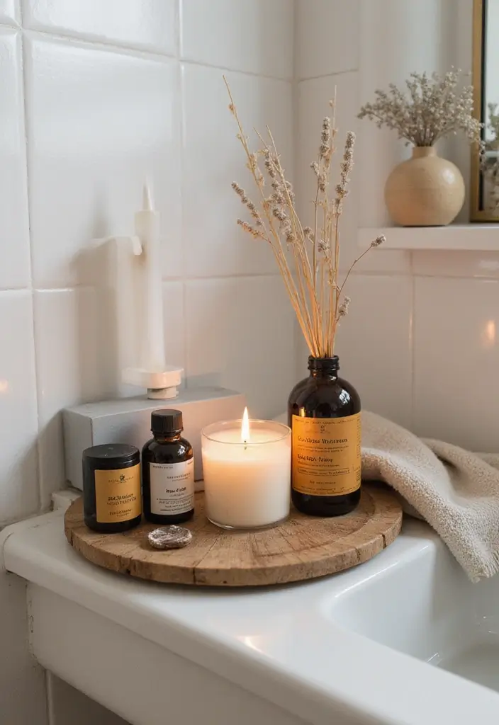 25 Bohemian Bathroom Decor Ideas That Wow Guests - 17. Bohemian Fragrances