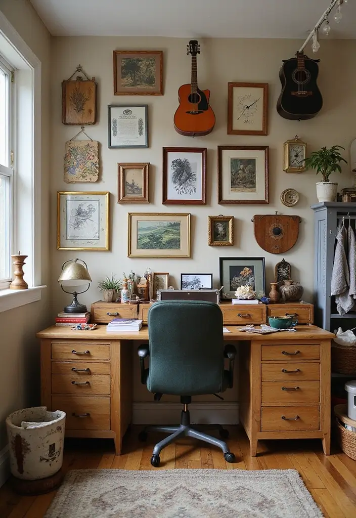 25 Bohemian Dorm Room Ideas Perfect for Small Spaces 8 25 Bohemian Dorm Room Ideas Perfect for Small Spaces - 8. Vintage Finds and Thrifted Pieces