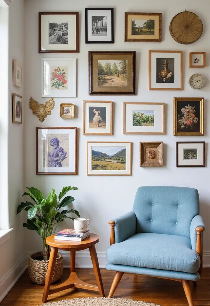 25 Bohemian Dorm Room Ideas Perfect for Small Spaces 9 25 Bohemian Dorm Room Ideas Perfect for Small Spaces - 9. Colorful Gallery Walls