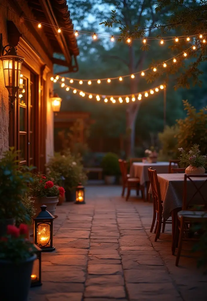 25 Bohemian Patio Decor Ideas for a Relaxed Outdoor Space 5 25 Bohemian Patio Decor Ideas for a Relaxed Outdoor Space - 5. Boho Outdoor Lighting