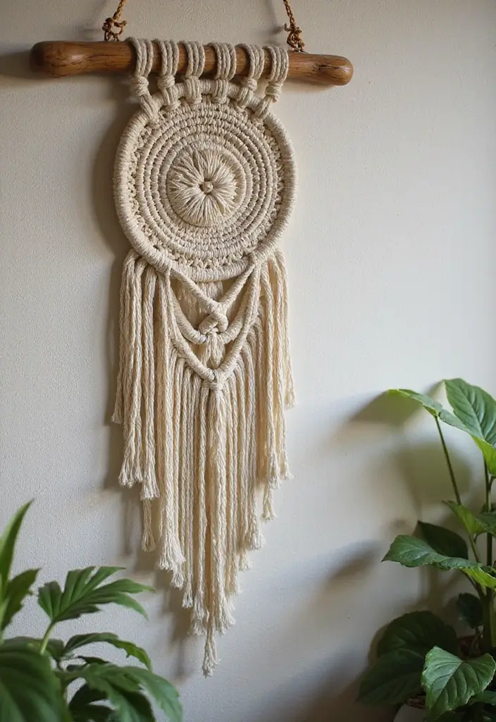 25 Bohemian Room Decor Ideas That Instantly Upgrade Your Space - 1. Macramé Wall Hangings