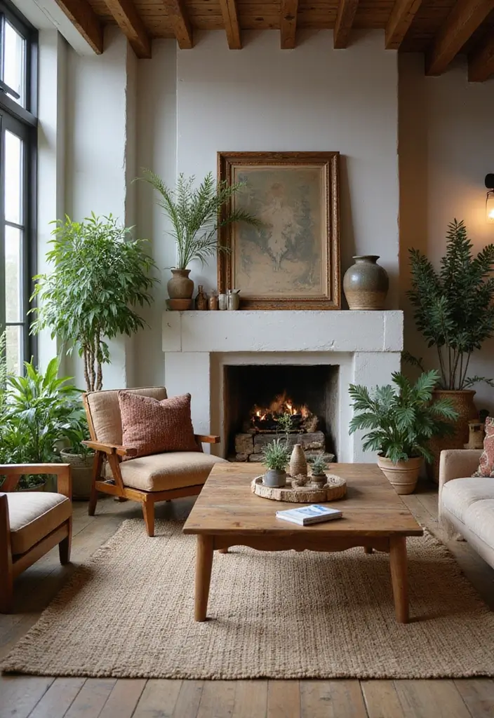 25 Bohemian Room Decor Ideas That Instantly Upgrade Your Space - 4. Eco-Friendly Furniture