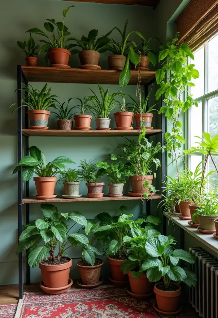 25 Bohemian Room Decor Ideas That Instantly Upgrade Your Space - 5. Lush Indoor Plants