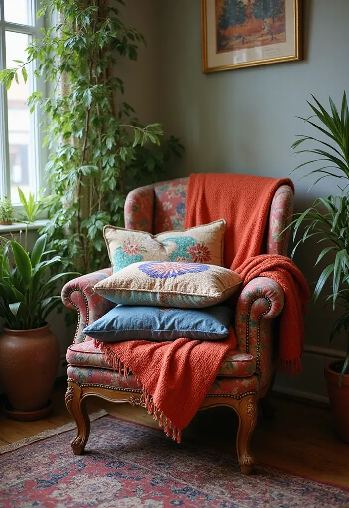 25 Bohemian Room Decor Ideas That Instantly Upgrade Your Space - 8. Colorful Cushions and Throws