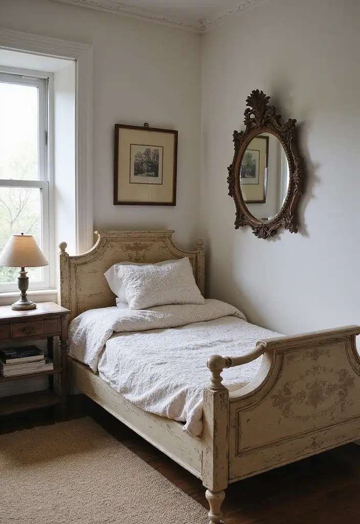 25 Bohemian Slaapkamer Ideas You’ll Want to Copy 2 25 Bohemian Slaapkamer Ideas You’ll Want to Copy - 2. Vintage Furniture Finds