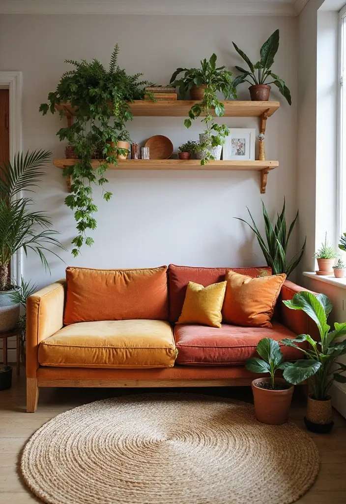 25 Bohemian Studio Apartment Inspirations That Work 2 25 Bohemian Studio Apartment Inspirations That Work - 2. Layered Textures