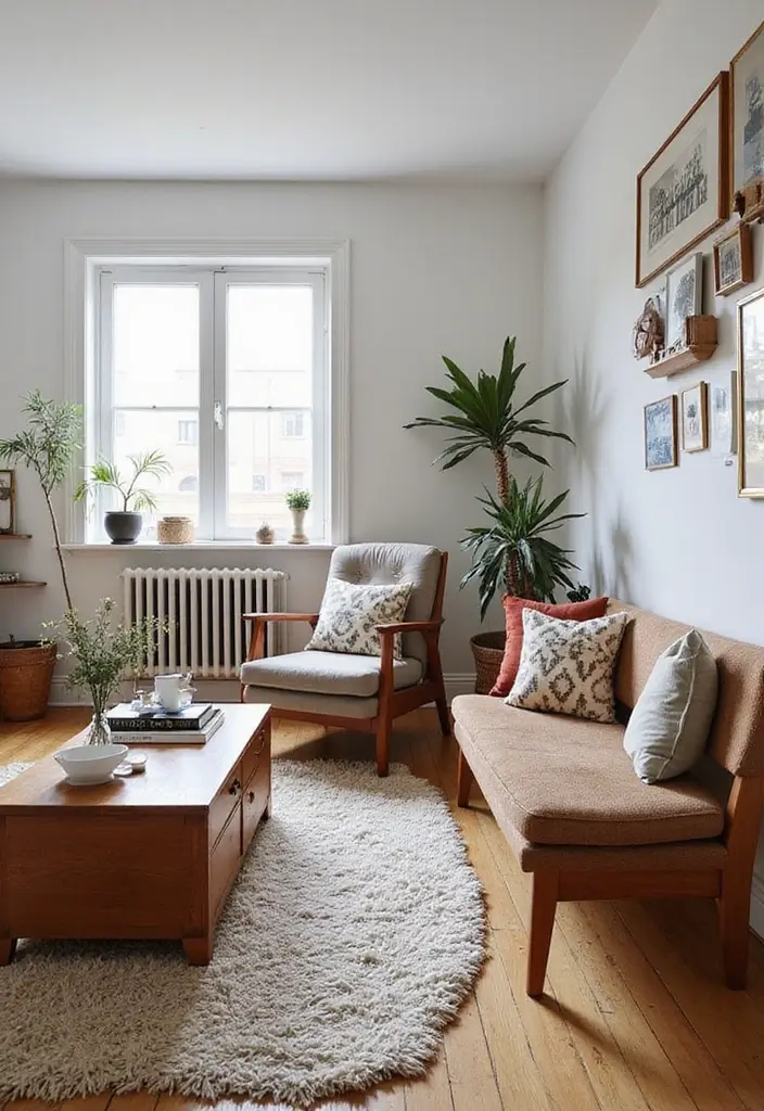 25 Bohemian Studio Apartment Inspirations That Work 3 25 Bohemian Studio Apartment Inspirations That Work - 3. Eclectic Furniture Choices