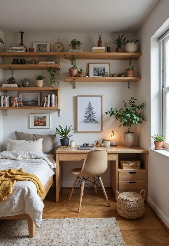 25 Bohemian Studio Apartment Inspirations That Work 8 25 Bohemian Studio Apartment Inspirations That Work - 8. Creative Use of Space
