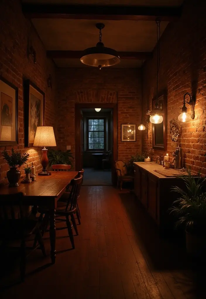 25 Dark Bohemian Decor Ideas for a Dramatic Touch 4 25 Dark Bohemian Decor Ideas for a Dramatic Touch - 4. Dramatic Lighting