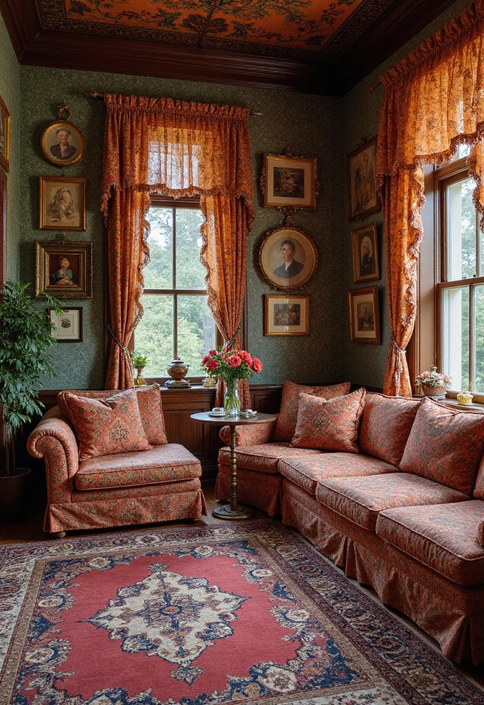 25 Dark Bohemian Decor Ideas for a Dramatic Touch 7 25 Dark Bohemian Decor Ideas for a Dramatic Touch - 7. Rich Patterns