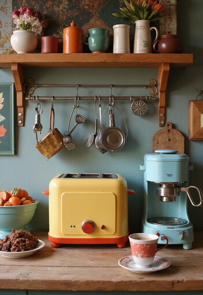 25 Kitchen Bohemian Decor Ideas You’ll Fall in Love With 12 25 Kitchen Bohemian Decor Ideas You’ll Fall in Love With - 12. Unique Appliances