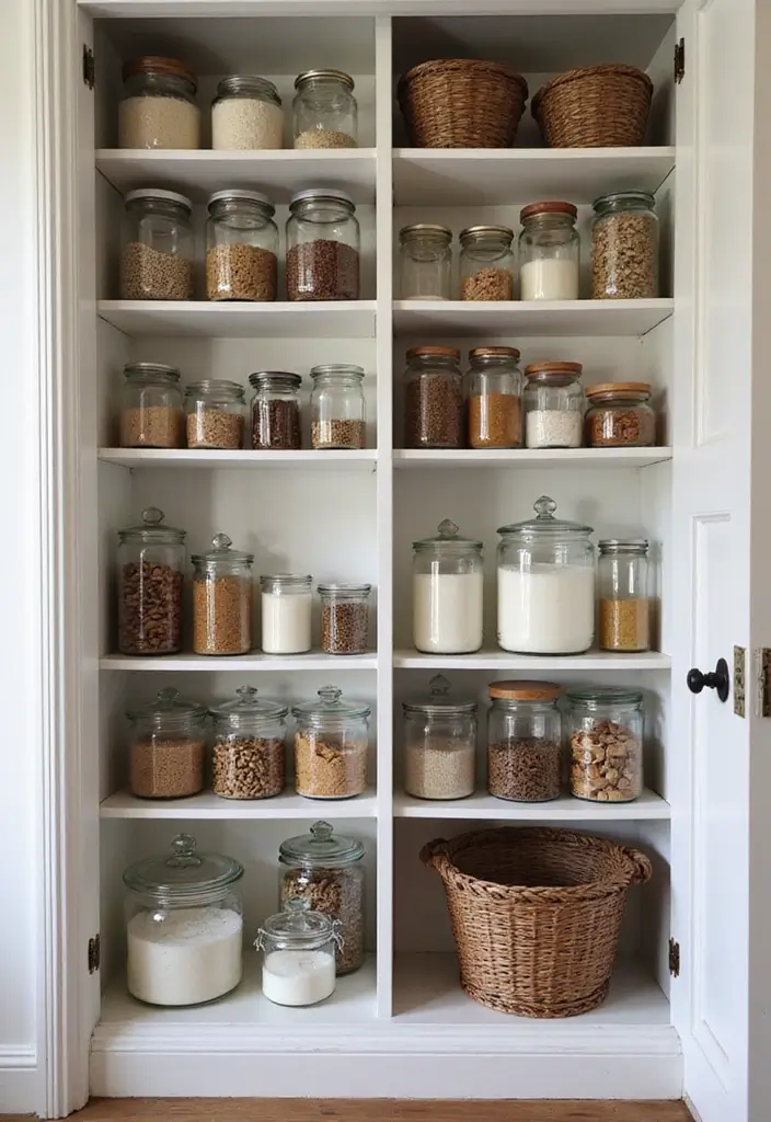 25 Kitchen Bohemian Decor Ideas You’ll Fall in Love With 22 25 Kitchen Bohemian Decor Ideas You’ll Fall in Love With - 22. Creative Pantry Organization