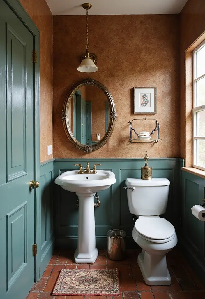 25 Small Bathroom Bohemian Decor Ideas That Maximize Style 10 25 Small Bathroom Bohemian Decor Ideas That Maximize Style - 10. Eclectic Color Palette