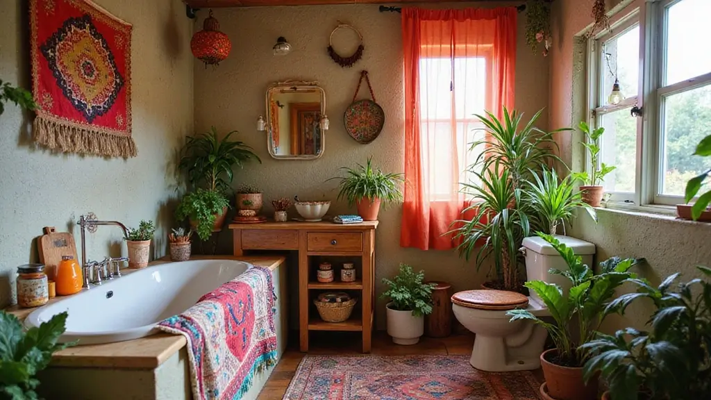 25 Small Bathroom Bohemian Decor Ideas That Maximize Style