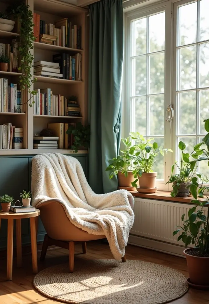 25 Western Bohemian Decor Inspirations with Rustic Charm 17 25 Western Bohemian Decor Inspirations with Rustic Charm - 17. Cozy Reading Nooks