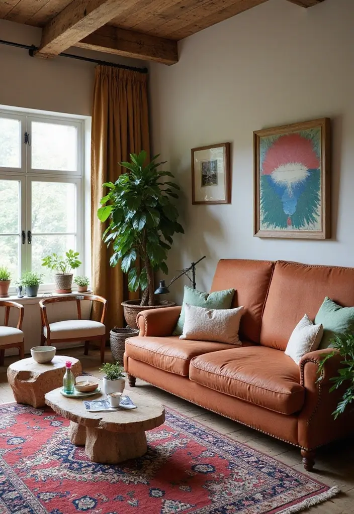 25 Western Bohemian Decor Inspirations with Rustic Charm 19 25 Western Bohemian Decor Inspirations with Rustic Charm - 19. Mix and Match Furniture