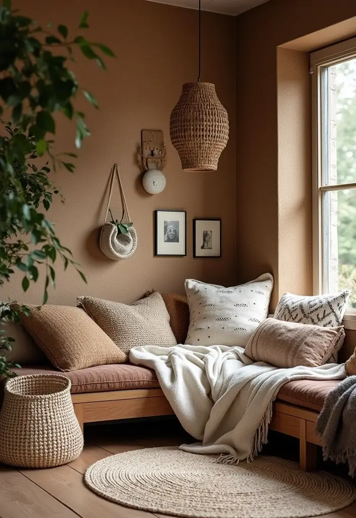 25 Western Bohemian Decor Inspirations with Rustic Charm 2 25 Western Bohemian Decor Inspirations with Rustic Charm - 2. Layered Textiles