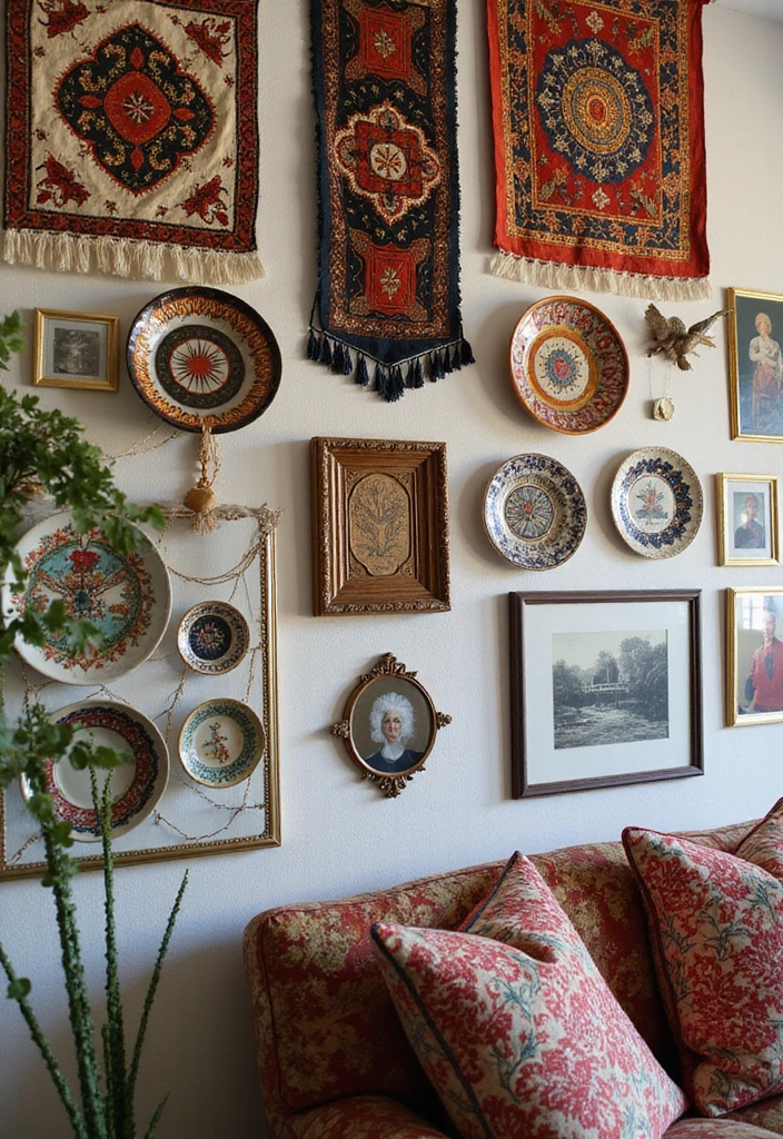 25 Western Bohemian Decor Inspirations with Rustic Charm 5 25 Western Bohemian Decor Inspirations with Rustic Charm - 5. Bohemian Wall Art
