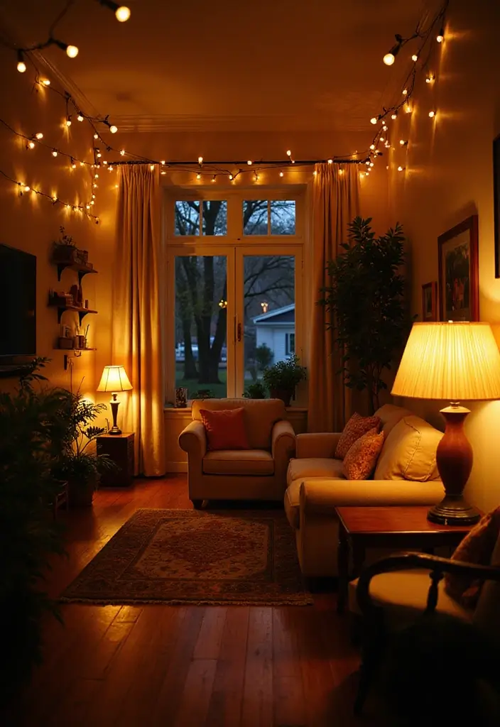 25 Western Bohemian Decor Inspirations with Rustic Charm 7 25 Western Bohemian Decor Inspirations with Rustic Charm - 7. Warm Lighting