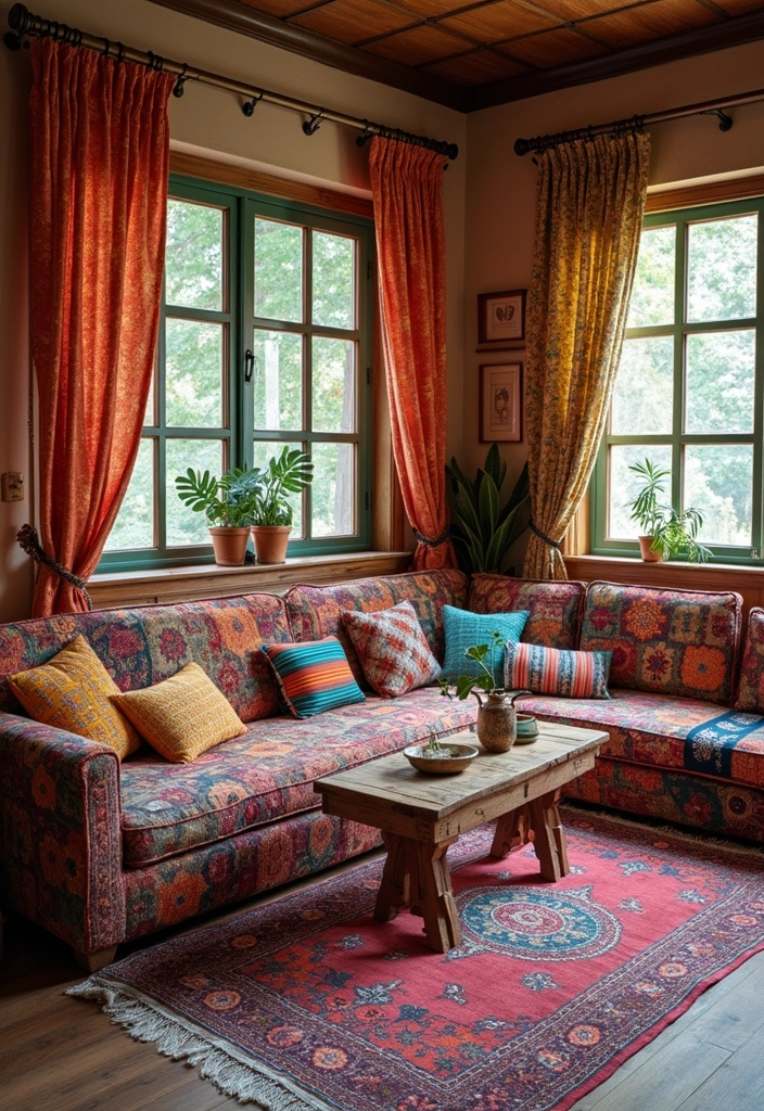 26 Bohemian Apartment Decor Tips You’ll Want to Try 10 26 Bohemian Apartment Decor Tips You’ll Want to Try - 10. Play with Patterns