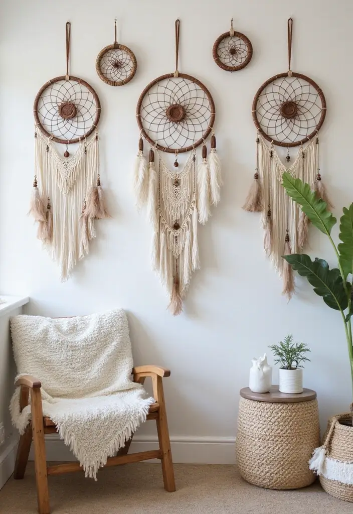 26 Bohemian Apartment Decor Tips You’ll Want to Try 13 26 Bohemian Apartment Decor Tips You’ll Want to Try - 13. Incorporate Dreamcatchers