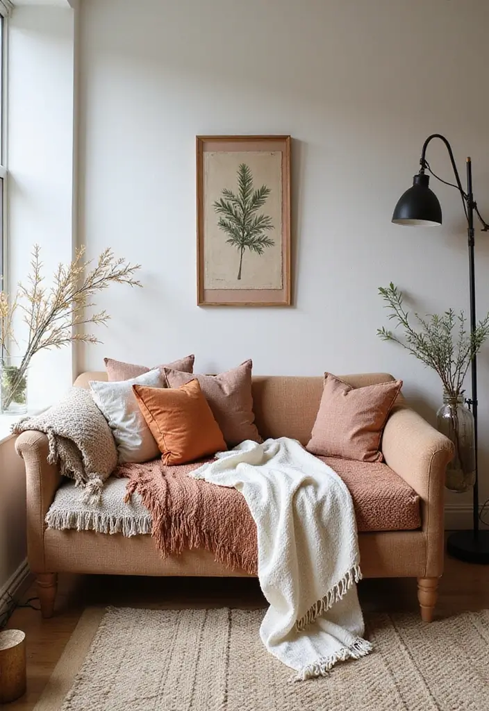 26 Bohemian Daybed Ideas That Feel Cozy and Inviting 25 26 Bohemian Daybed Ideas That Feel Cozy and Inviting - 25. Curate a Seasonal Look