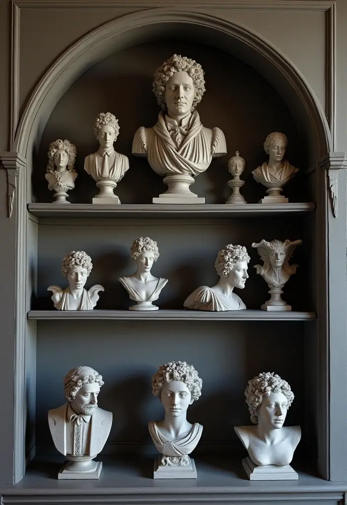 26 Gothic Bohemian Decor Inspirations for a Bold Home - 12. Gothic-Inspired Sculpture