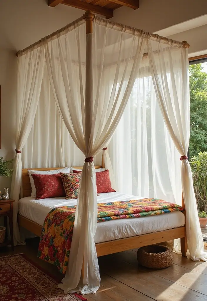 26 Toca Boca Bohemian House Ideas for Cozy Vibes 1 26 Toca Boca Bohemian House Ideas for Cozy Vibes - 1. Dreamy Canopy Beds