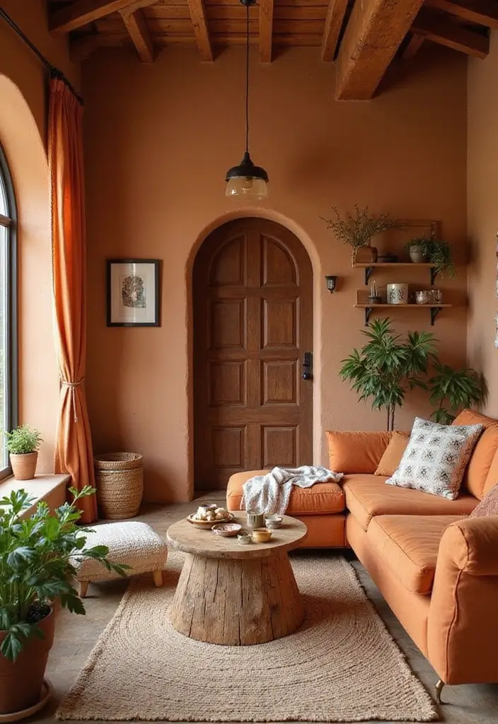 26 Toca Boca Bohemian House Ideas for Cozy Vibes 11 26 Toca Boca Bohemian House Ideas for Cozy Vibes - 11. Warm Earthy Colors