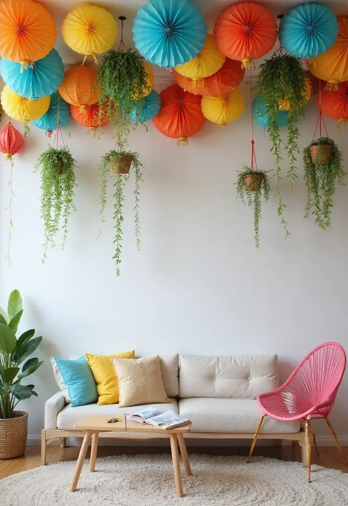 26 Toca Boca Bohemian House Ideas for Cozy Vibes 12 26 Toca Boca Bohemian House Ideas for Cozy Vibes - 12. Whimsical Ceiling Decor