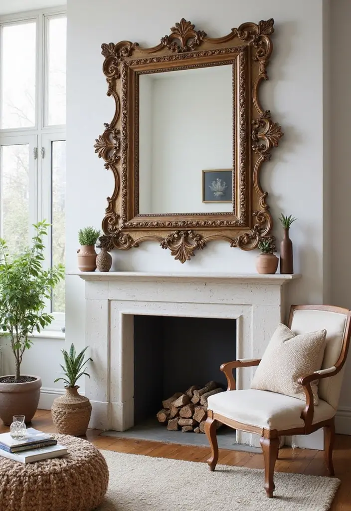 26 Toca Boca Bohemian House Ideas for Cozy Vibes 24 26 Toca Boca Bohemian House Ideas for Cozy Vibes - 24. Statement Mirrors