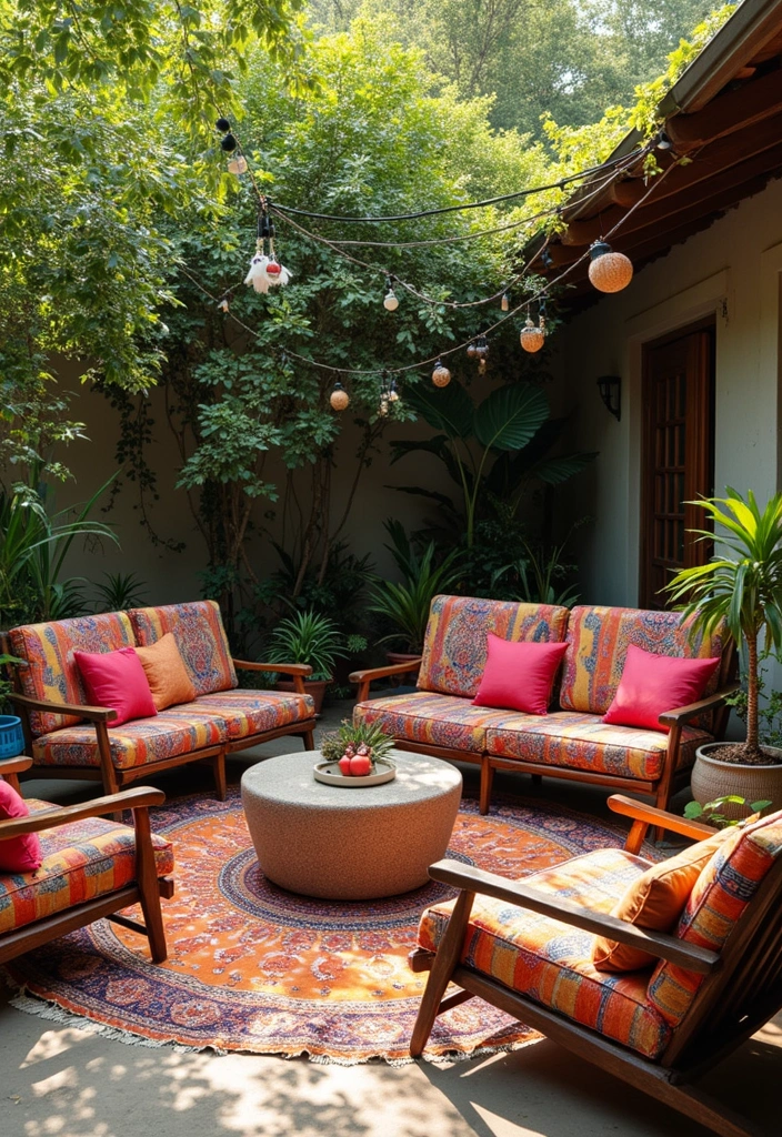26 Toca Boca Bohemian House Ideas for Cozy Vibes 25 26 Toca Boca Bohemian House Ideas for Cozy Vibes - 25. Bohemian Outdoor Space