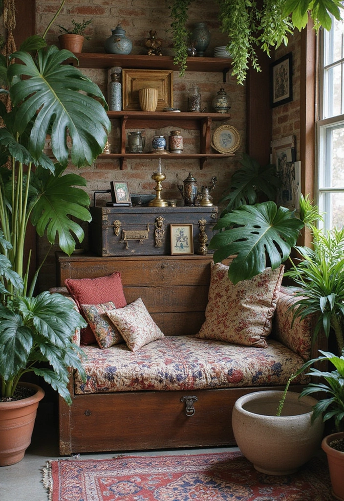 26 Tropical Bohemian Decor Ideas Full of Color 10 26 Tropical Bohemian Decor Ideas Full of Color - 10. Vintage Finds