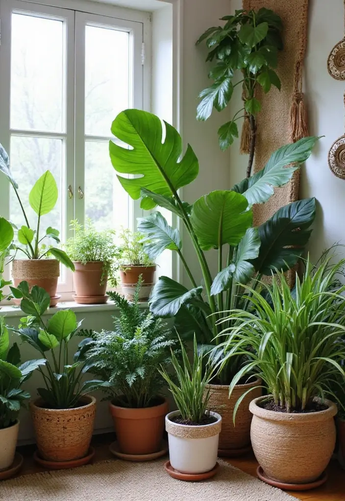 26 Tropical Bohemian Decor Ideas Full of Color 4 26 Tropical Bohemian Decor Ideas Full of Color - 4. Tropical Plants