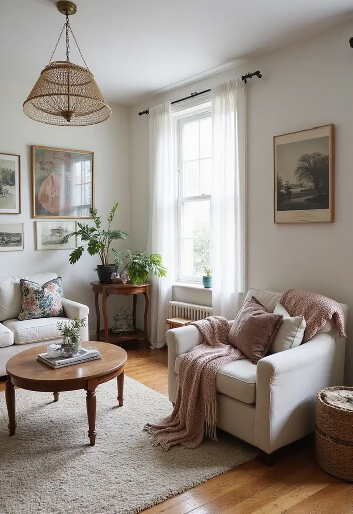 27 Bohemian Chic Living Room Ideas That Feel Effortlessly Stylish 11 27 Bohemian Chic Living Room Ideas That Feel Effortlessly Stylish - 11. Repurposed Furniture