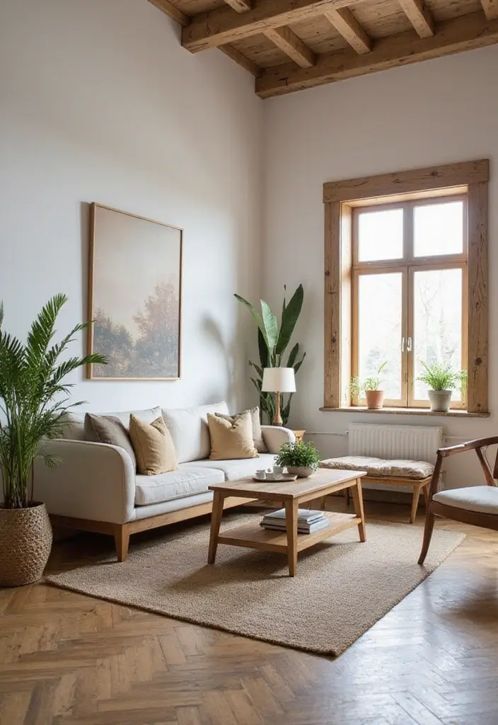 27 Bohemian Chic Living Room Ideas That Feel Effortlessly Stylish 6 27 Bohemian Chic Living Room Ideas That Feel Effortlessly Stylish - 6. Sustainable Furniture Choices