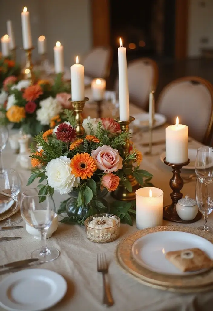 27 Bohemian Dining Room Ideas for Laid-Back Entertaining - 15. Creative Centerpieces