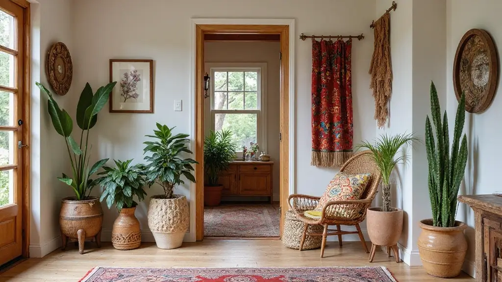 27 Bohemian Entryway Ideas That Instantly Impress