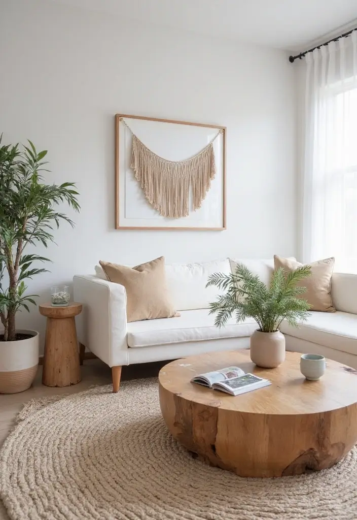 27 Bohemian Farmhouse Decor Looks That Feel Fresh and Cozy - 19. Minimalistic Approach to Boho