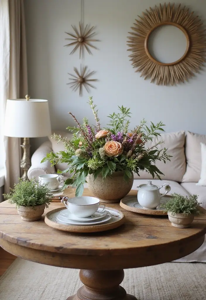 27 Bohemian Farmhouse Decor Looks That Feel Fresh and Cozy - 25. Functional Art Pieces