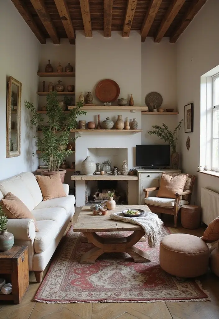 27 Bohemian Farmhouse Decor Looks That Feel Fresh and Cozy - 26. Embracing Imperfections