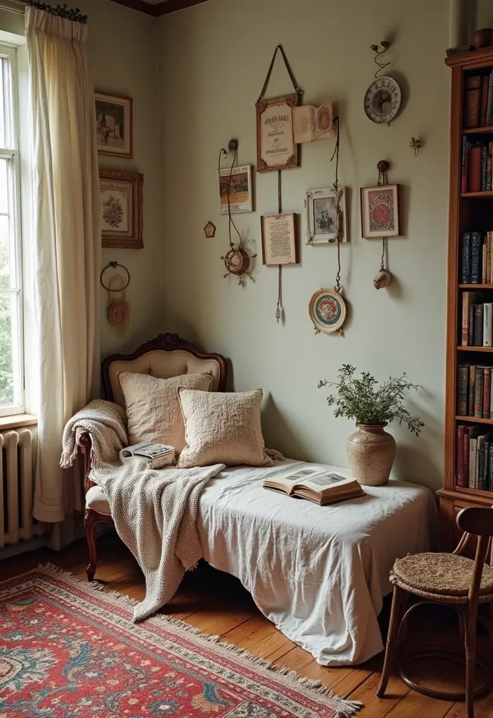 27 Bohemian Girls Bedroom Designs Full of Personality 15 27 Bohemian Girls Bedroom Designs Full of Personality - 15. Charming Reading Nook