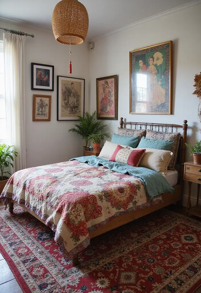 27 Bohemian Girls Bedroom Designs Full of Personality 19 27 Bohemian Girls Bedroom Designs Full of Personality - 19. Mix of Modern and Vintage