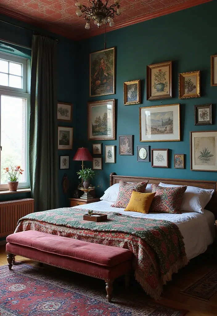 27 Bohemian Girls Bedroom Designs Full of Personality 24 27 Bohemian Girls Bedroom Designs Full of Personality - 24. Bold Color Schemes