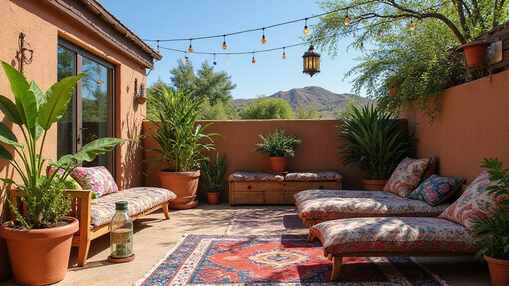 27 Bohemian Patio Ideas for Dreamy Outdoor Vibes