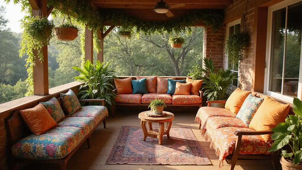 27 Bohemian Porch Ideas Perfect for Relaxing Afternoons