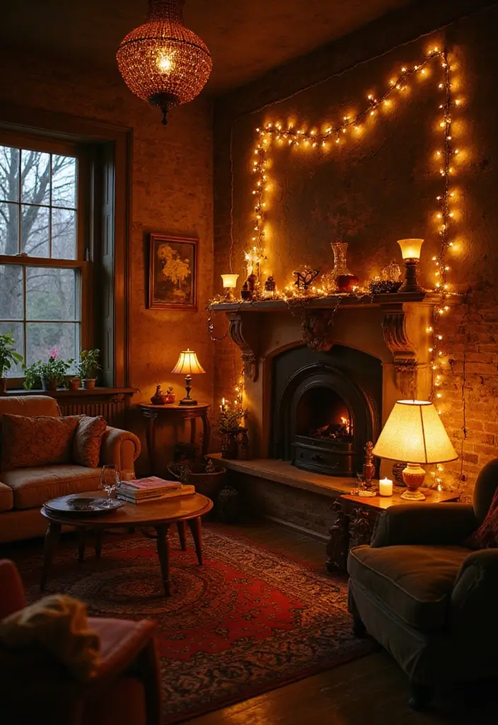 27 Witchy Bohemian Interior Design Ideas You’ll Love 5 27 Witchy Bohemian Interior Design Ideas You’ll Love - 5. Magical Lighting