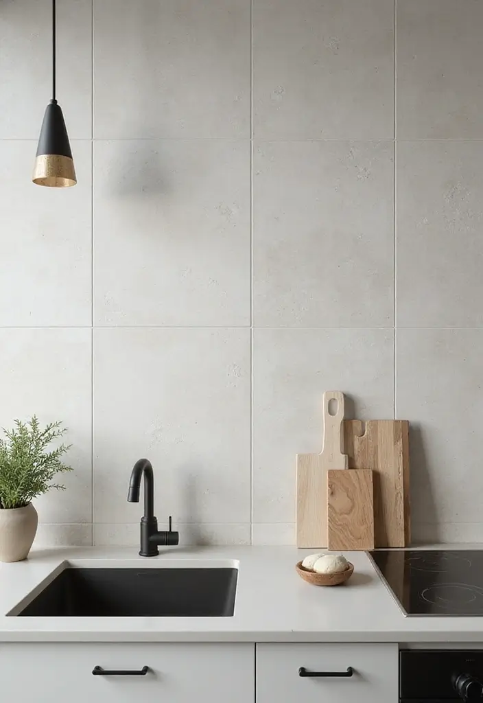 28 Bohemian Kitchen Backsplash Ideas That Pop - 19. Grout-Free Designs