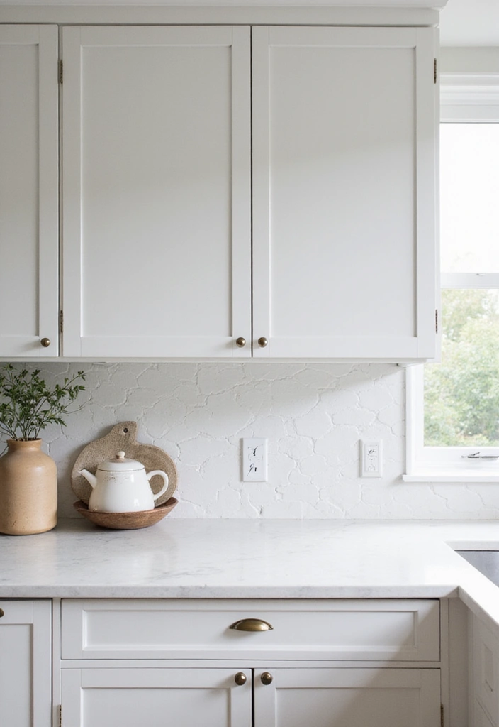 28 Bohemian Kitchen Backsplash Ideas That Pop - 25. Ethereal Whites